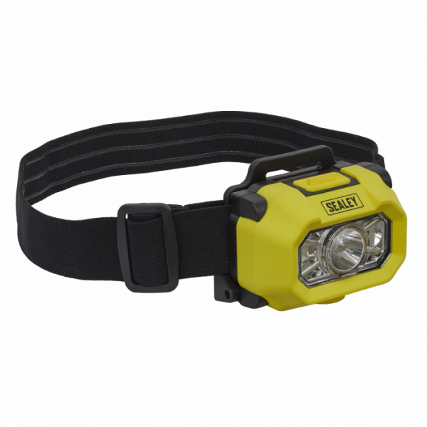 Head Torch 1.8W SMD LED Intrinsically Safe ATEX / IECEx Approved