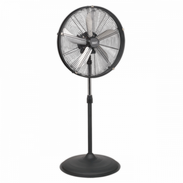 Industrial High Velocity Oscillating Pedestal Fan 20″ 230V