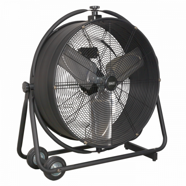 Industrial High Velocity Orbital Drum Fan 24″ 230V