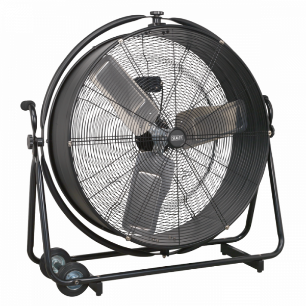 Industrial High Velocity Orbital Drum Fan 30″ 230V