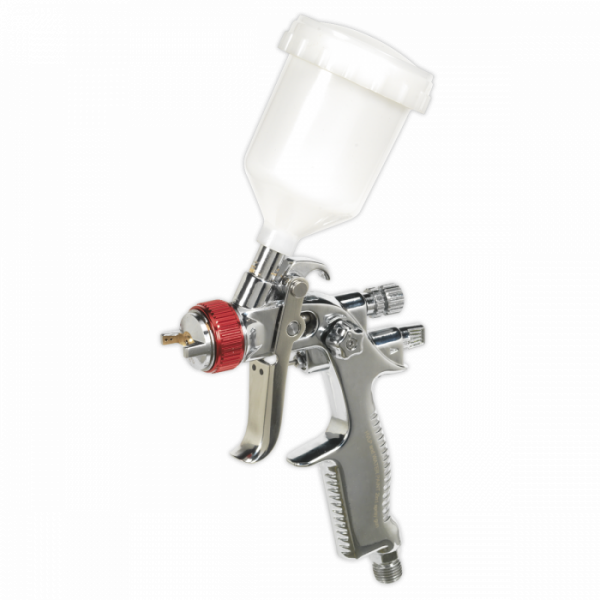 HVLP Gravity Feed Touch-Up Spray Gun – 0.8mm Set-Up