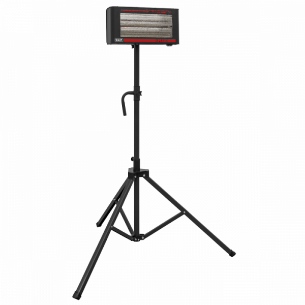 Infrared Quartz Heater with Tripod Stand 230V 1.2kW