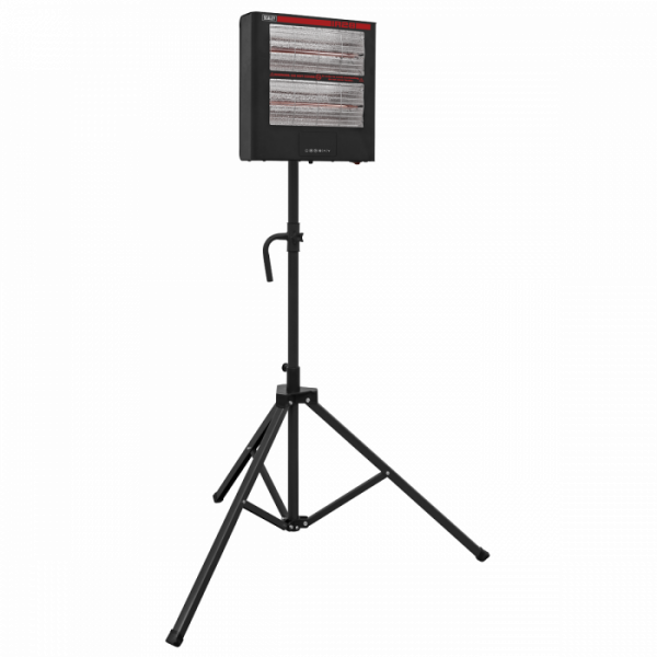 Infrared Quartz Heater with Tripod Stand 230V 1.4 / 2.8kW