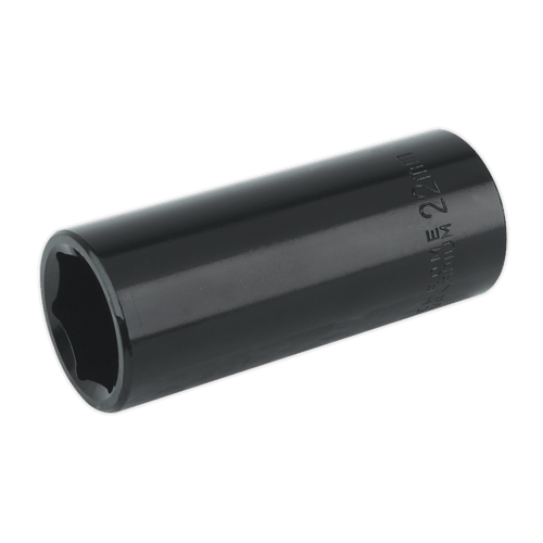 SEALEY IMPACT SOCKET 22MM DEEP 1/2 SQ DRIVE