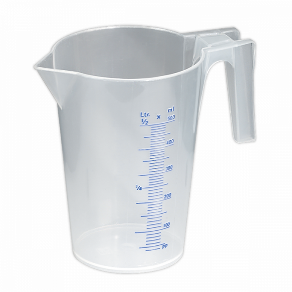 Measuring Jug Translucent 0.5L