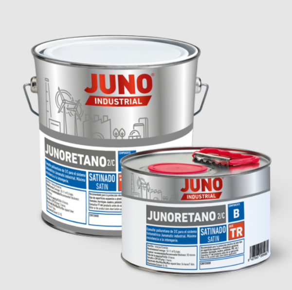 JUNO® Junoretano 2K Polyurethane Floor Paint Gloss White – 1 litre