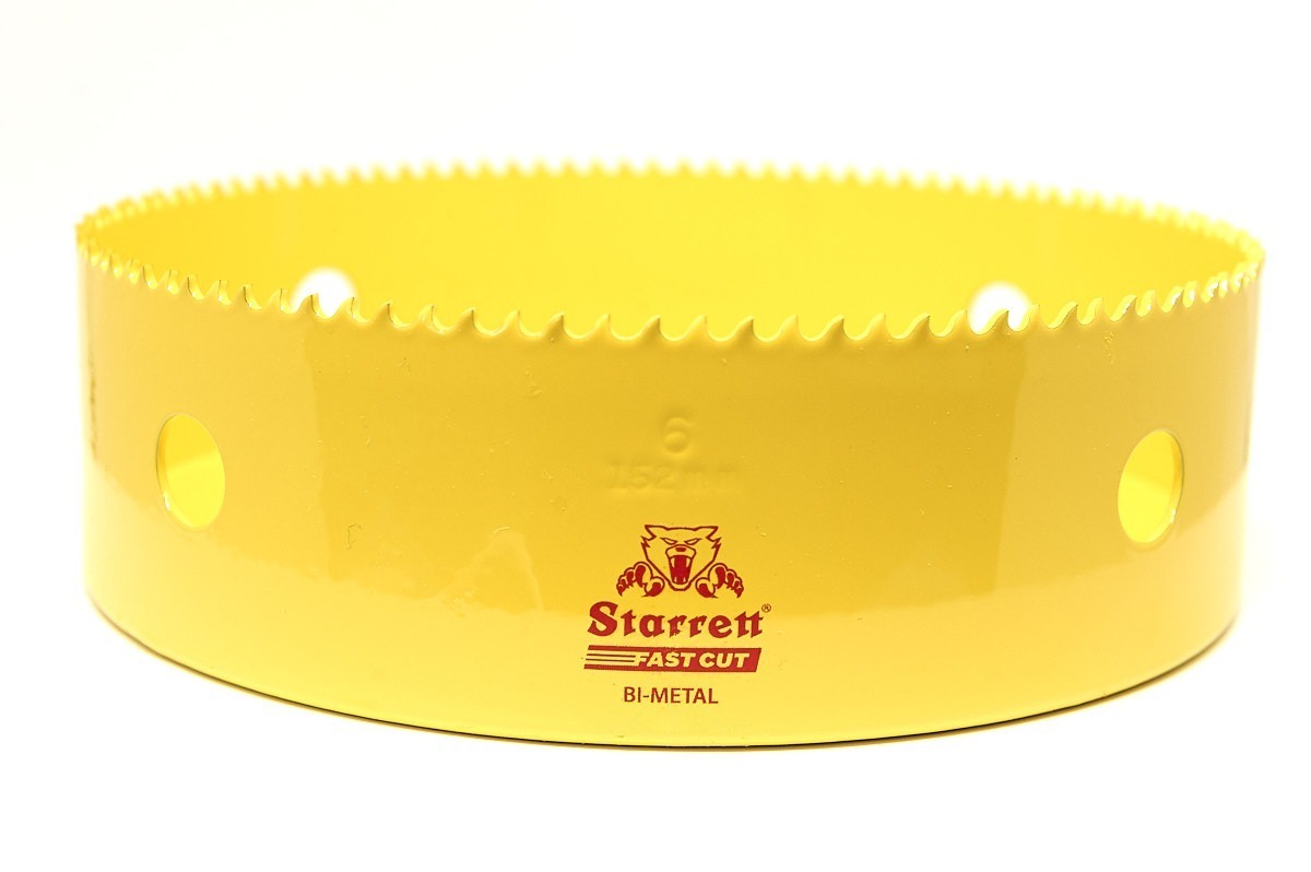 Starrett FCH0600-G Fastcut Bi-Metal Holesaw 152mm