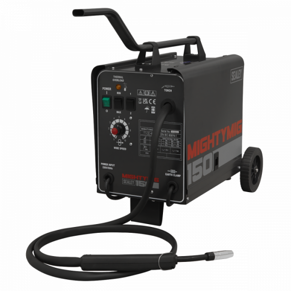 Professional Gas / Gasless MIG Welder 150A 230V