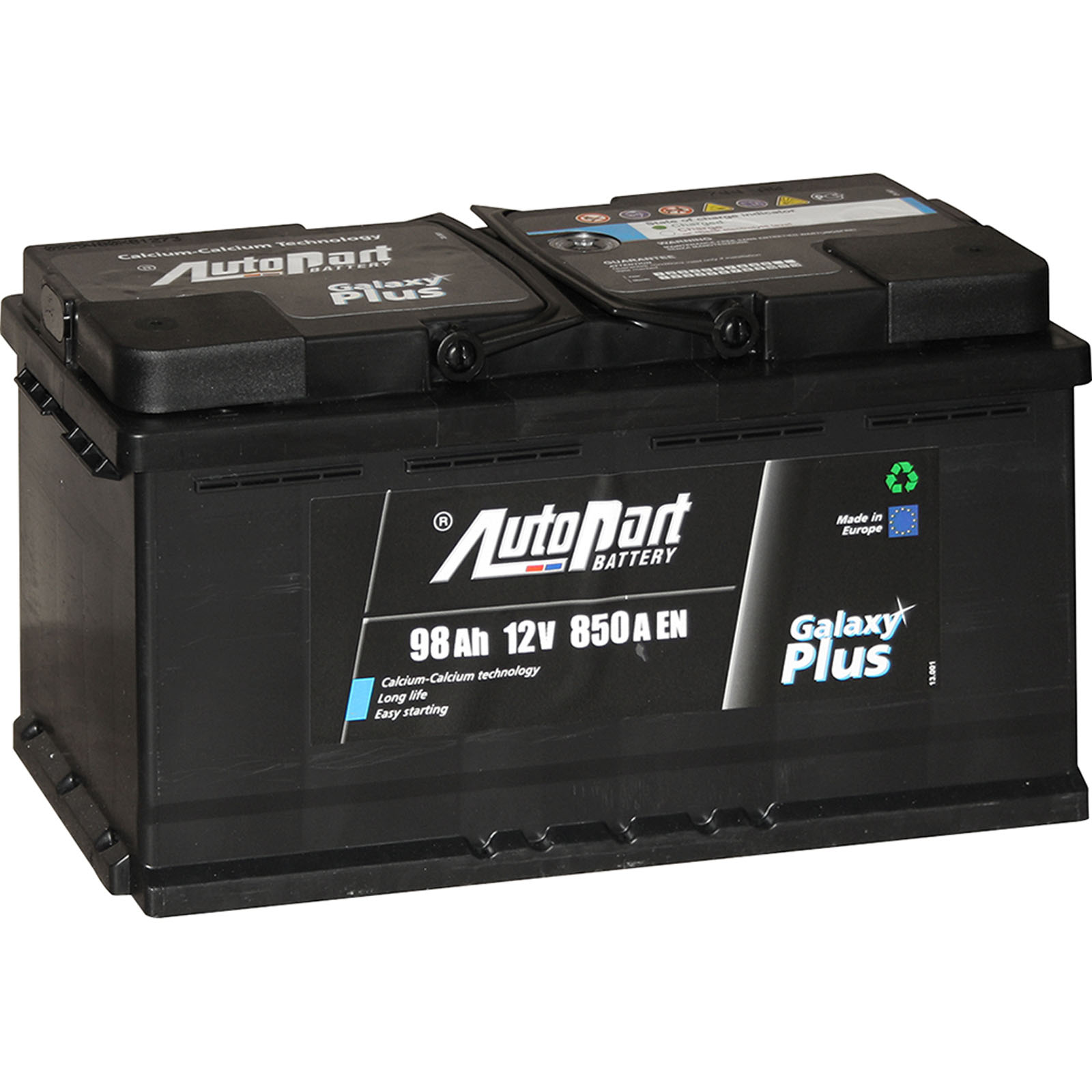 019BA - STARTER BATTERY AH95 CCA/SAE 850 (353x175x190mm)