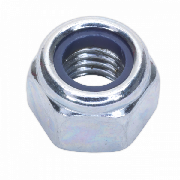 Nylon Locknut M8 Zinc Pack of 100