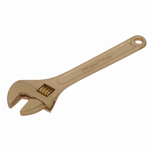 Adjustable Wrench 200mm – Non-Sparking