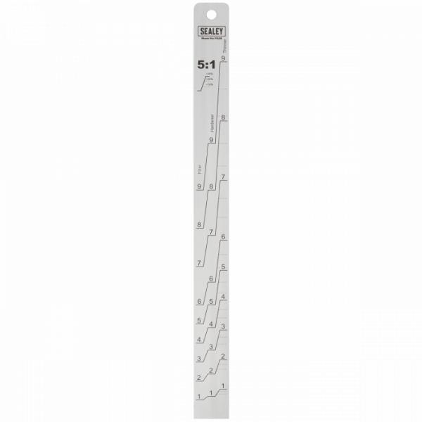 Aluminium Paint Measuring Stick 5:1 / 5:3