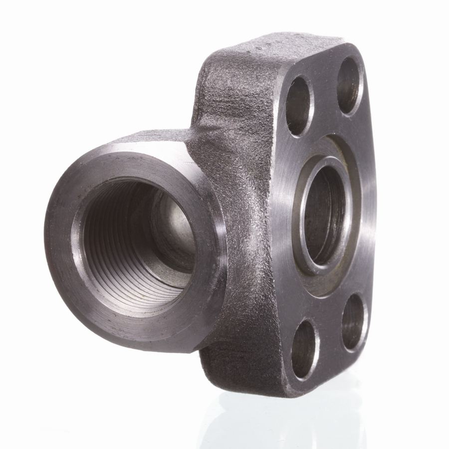 SAE flange 1/2" IGN3/8" 3000PSI 90