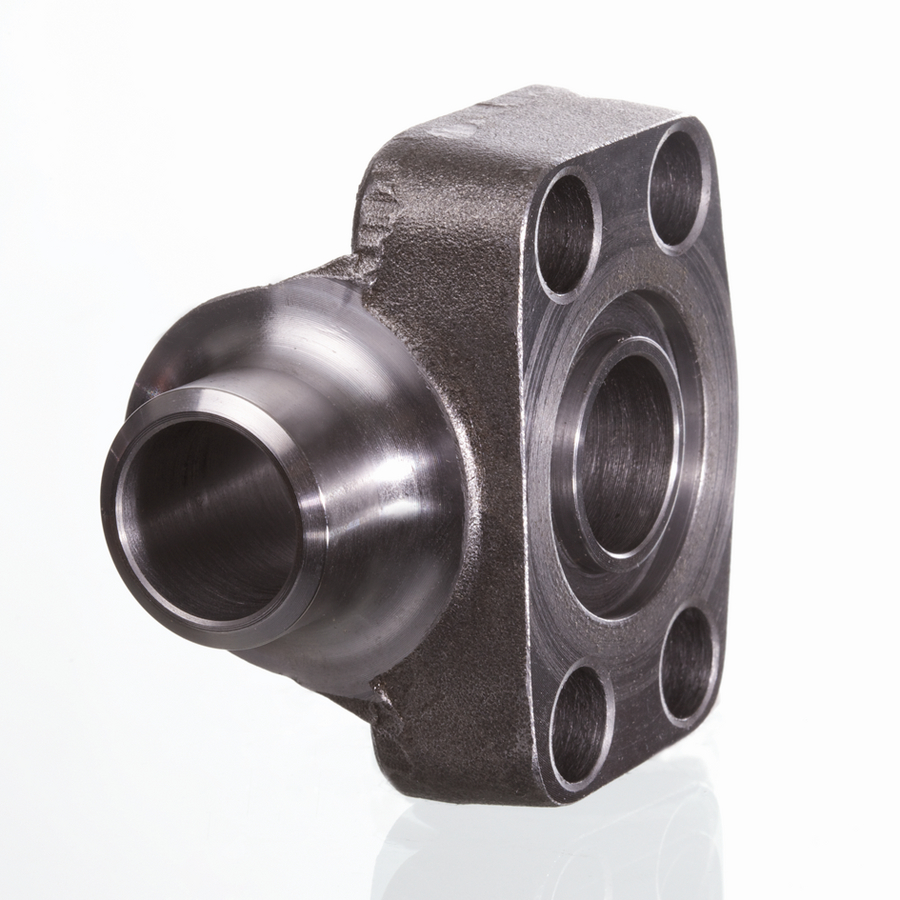 SAE flange 1/2" 20.0x3.0 6000PSI 90