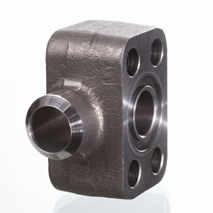 SAE flange 3/4" TOD28.0 6000PSI 90