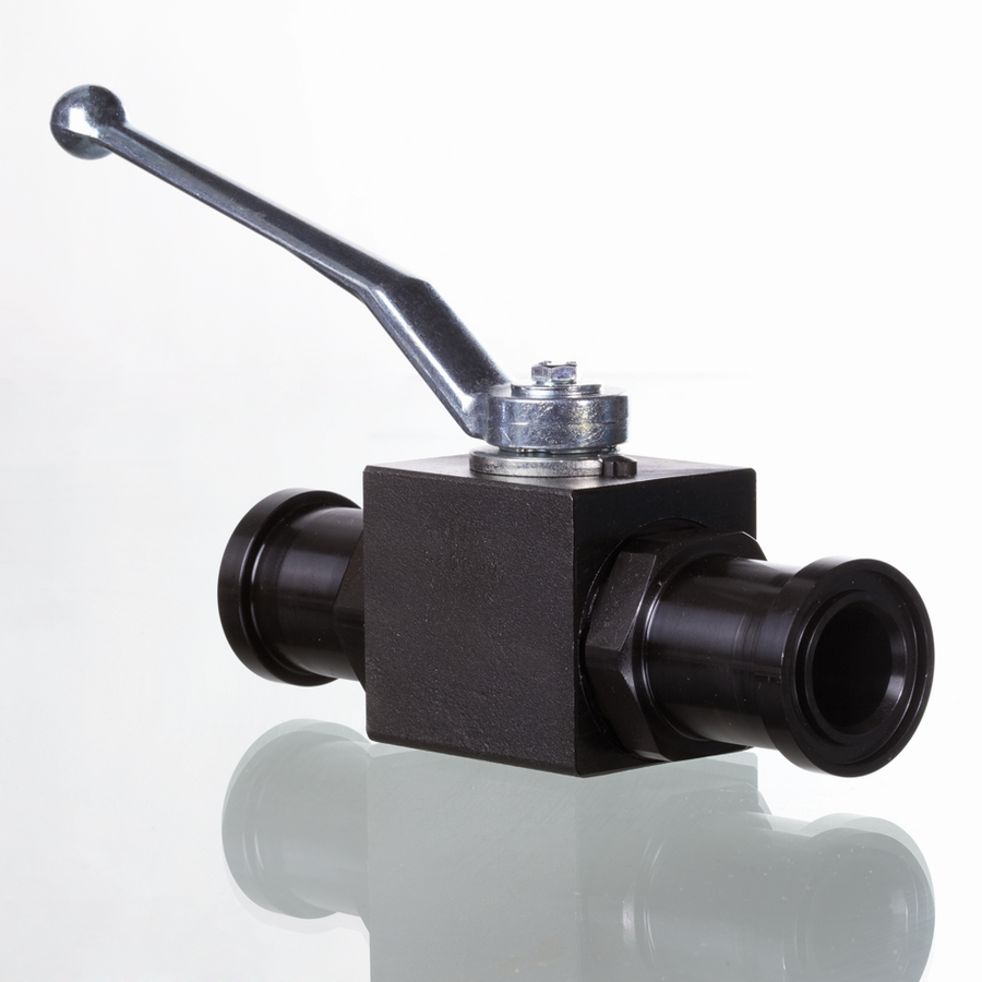 2-Way ball valve block DN19 SFL3/4"