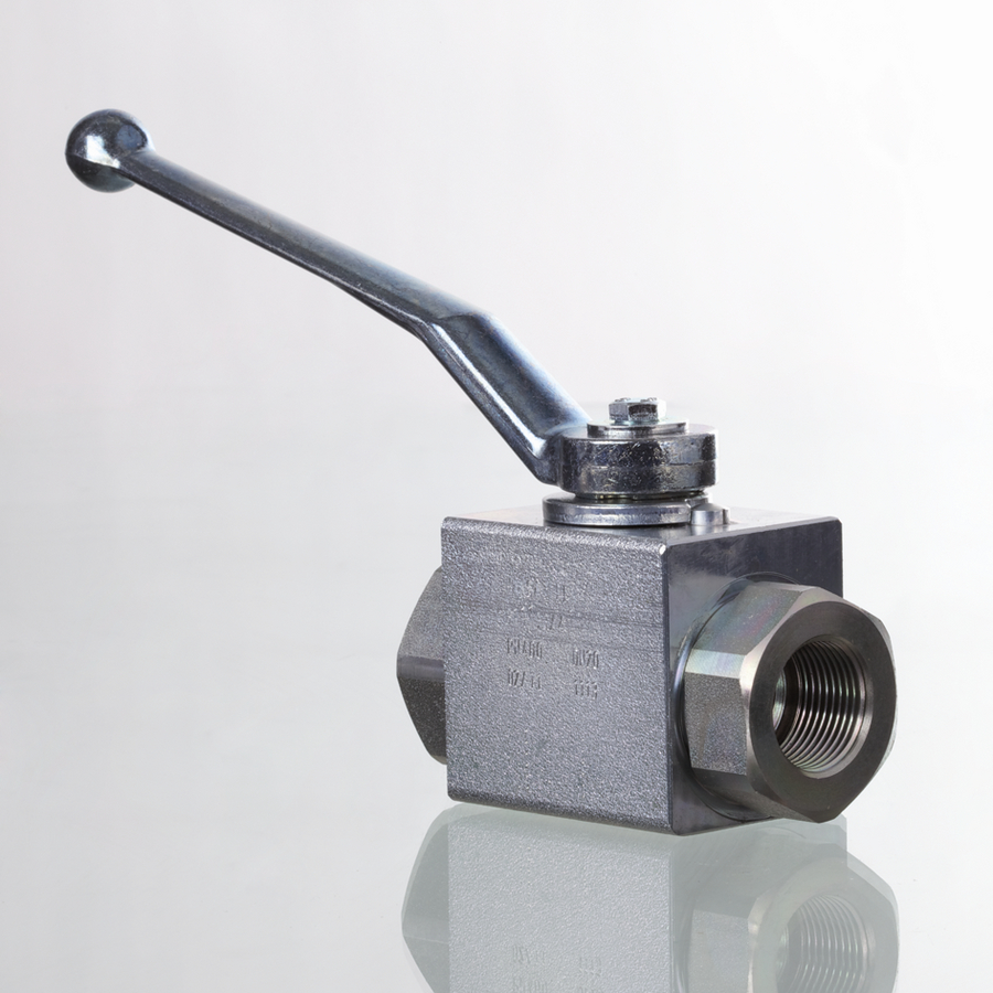 2-Way ball valve block DN05 IGR1/8" gv