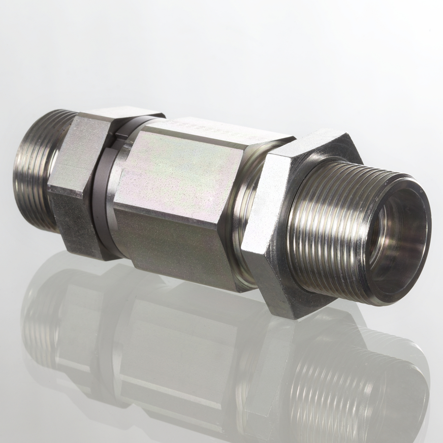Bulkhead swivel fitting ball CES06