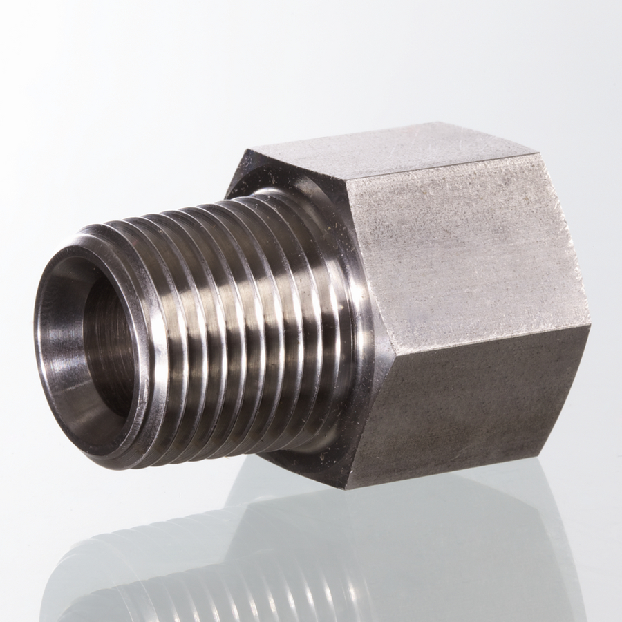 Adaptor AGN1/4" IGR3/8" SS
