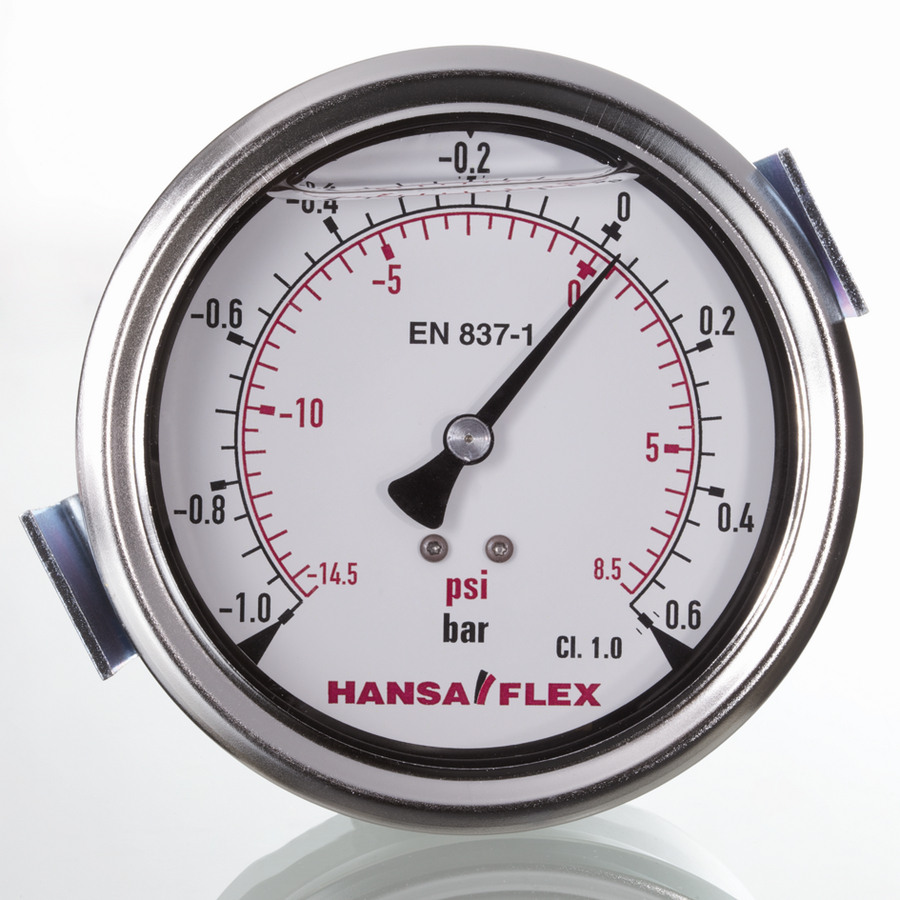 Vacuum gauge glycerin 100 -1+0.6bar