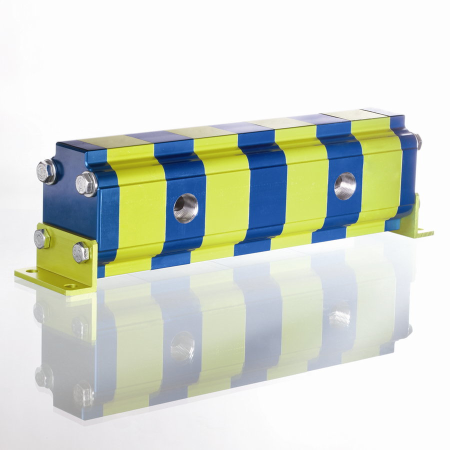 Gear flow divider 6 4 sec.