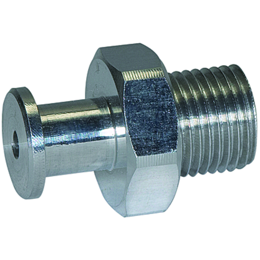 Suction-pad connection nipple