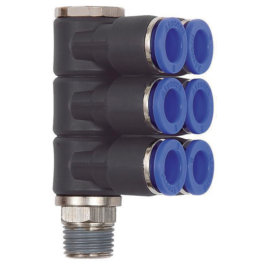 L-Multiple Distributors 6-fold with male