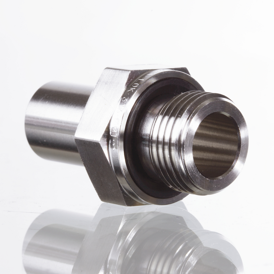 Male connector AGM18x1.5-WD BEL15 SS