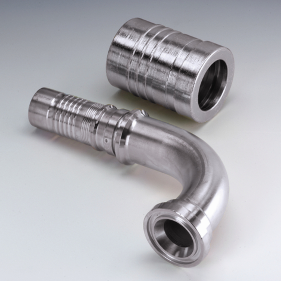 Swage fitting R15 DN19 SFS3/4"-CAT 90