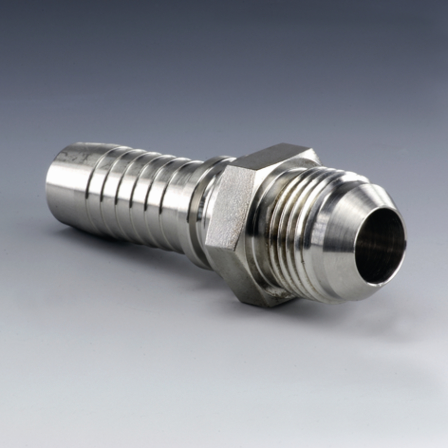 Swage nipple DN08 AGJ1/2" SS