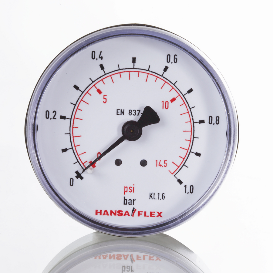 Pressure gauge w/o. g. 63 1bar AGR1/4"