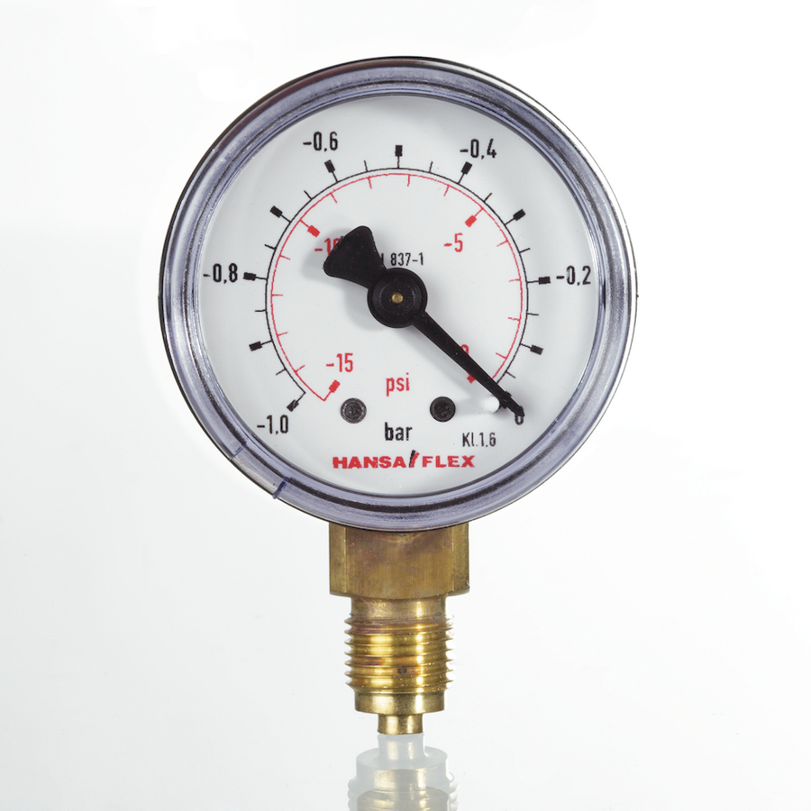 Vacuum pressure gauge 40 -1+0bar AGR1/8"