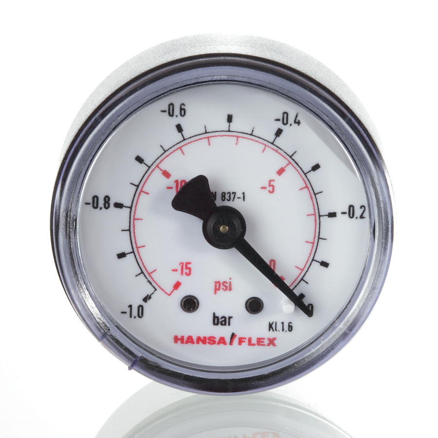 Vacuum pressure gauge 40 -1+0bar AGR1/4"