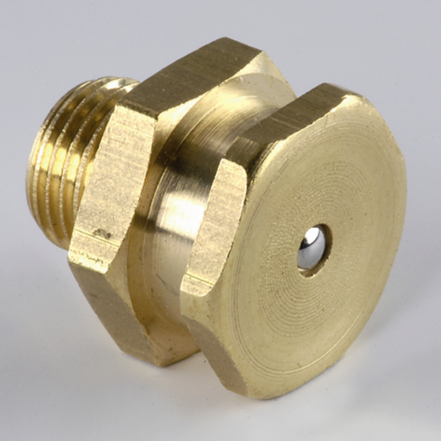 Flat grease nipple hex. head AGR1/4" BR