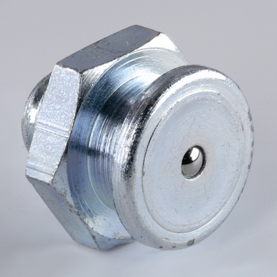 Flat grease nipple round AGM10x1