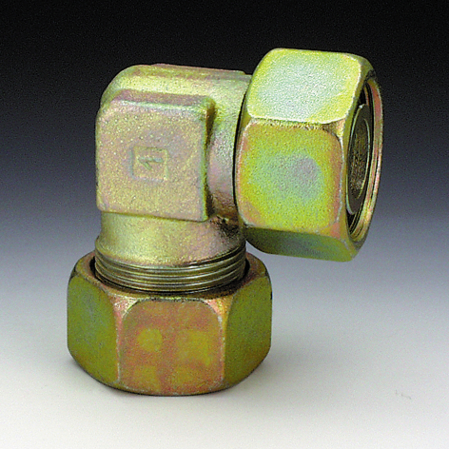 Tube end fitting 90 L08 CEL08 BR