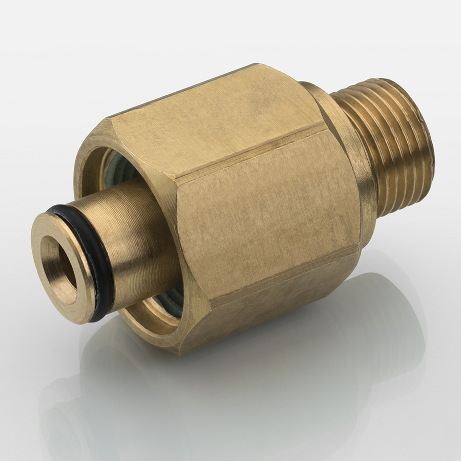 Adapter KAE-Lock-IG 3/8" AG Messing