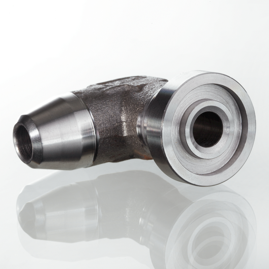 SAE weld flange 1/2" 16 6000PSI 90