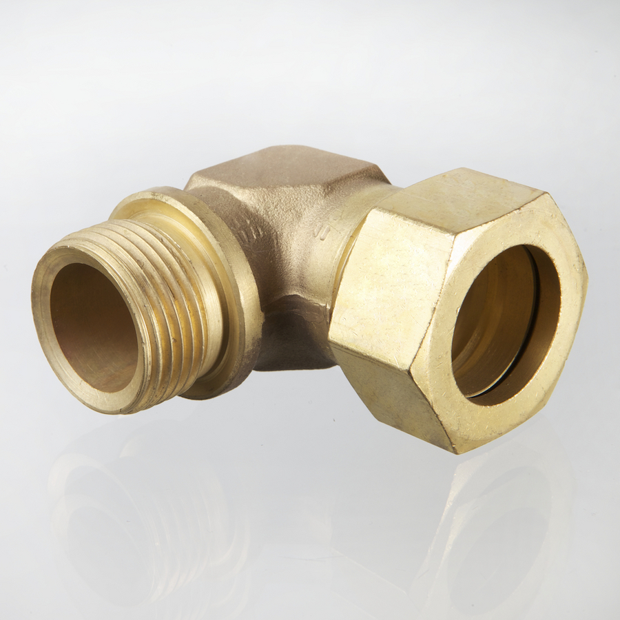 Connector M/M 90 AGR1" CEL28 BR