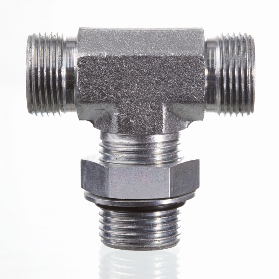 Connector M/M TEE AGR1/8"-OR CEL06