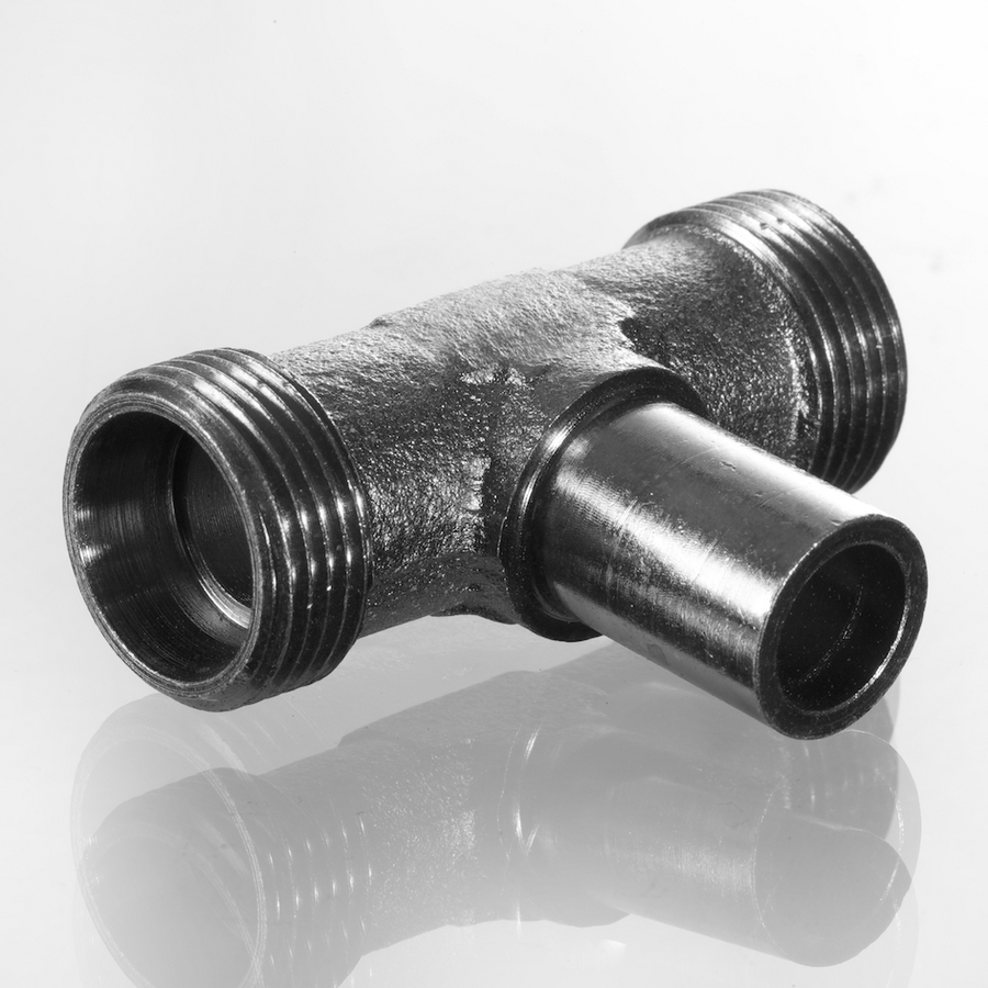 Tube end fitting TEE BEL12 CEL12