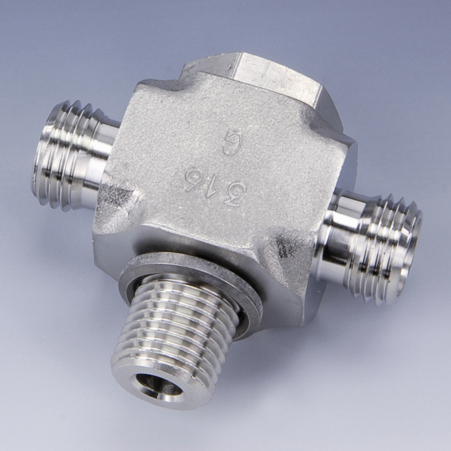 Banjo fitting ff TEE AGR1/8" CEL06