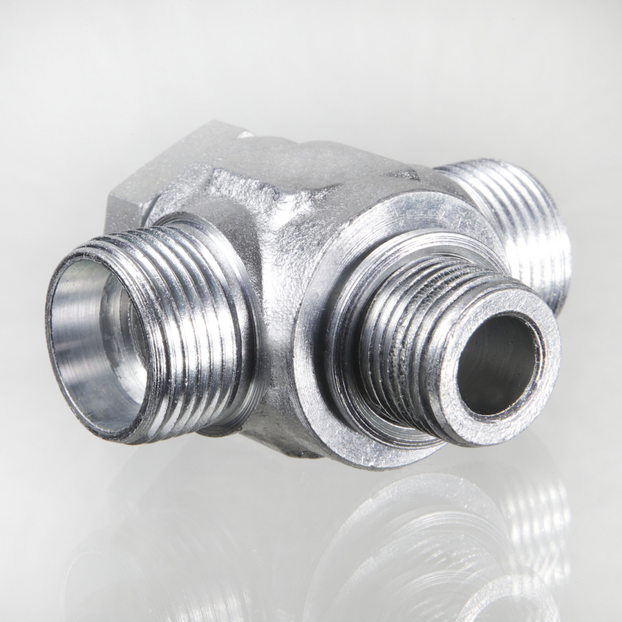Banjo fitting ff TEE AGR1/8" CEL06