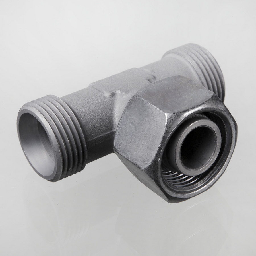 Tube end fitting TEE L06 CEL06