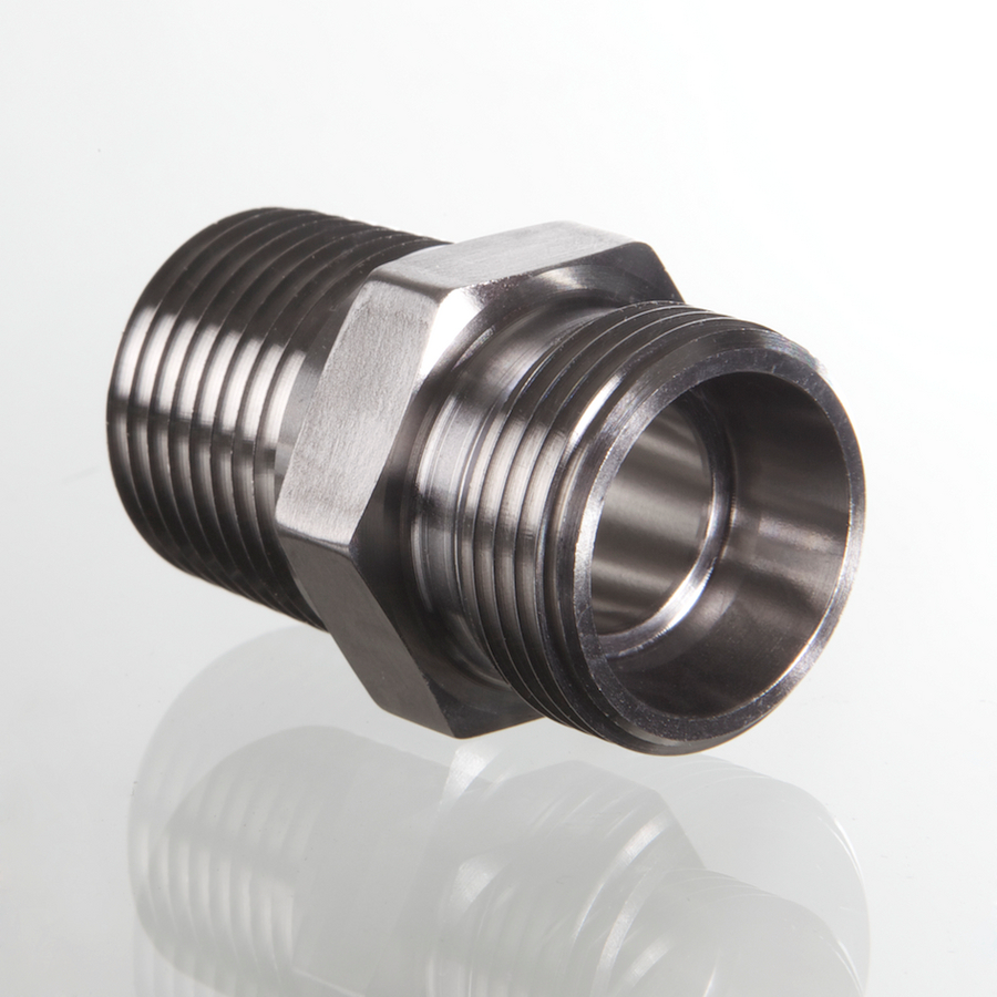 Connector M/M AGM8x1-k CELL04 SS
