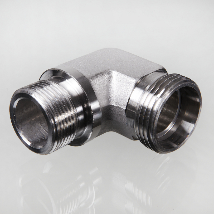 Connector M/M 90 AGM26x1.5 CEL22 SS