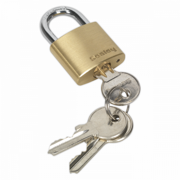 Brass Body Padlock 30mm