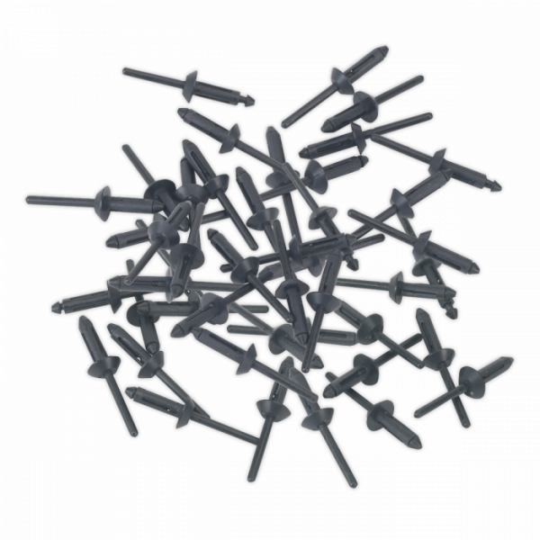 Plastic Rivet Ø5 x 15.8mm Pack of 50