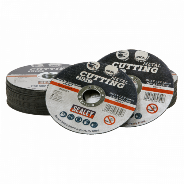 Cutting Disc Ø115 x 1.2mm Ø22mm Bore – Pack of 50