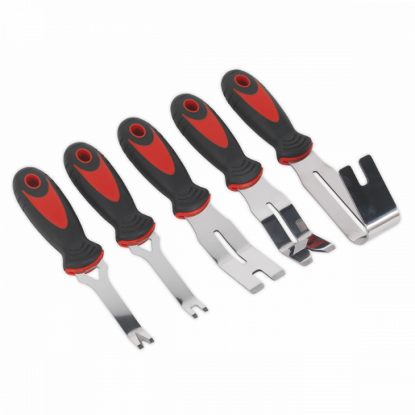 Door Panel & Trim Clip Removal Tool Set 5pc